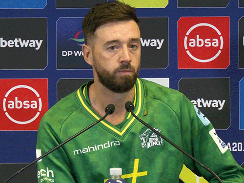 SA20 एलिमिनेटर में जोबर्ग सुपर किंग्स और पार्ल रॉयल्स आमने-सामने:सुपर किंग्स के कप्तान विंस ने कहा-टीम किसी एक खिलाड़ी पर निर्भर नहीं रही